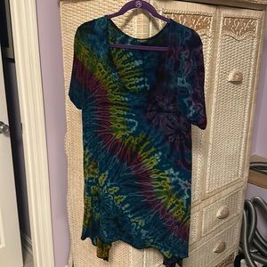 Tie dye tunic